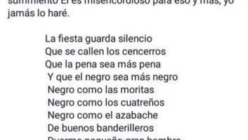 Fran Rivera despide a Adrián cargando contra los antitaurinos que le insultaron