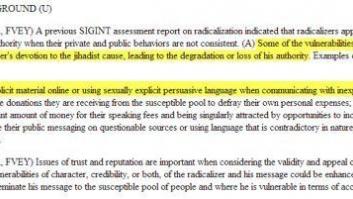 Documento secreto: La NSA espió visitas a webs porno para desacreditar a sospechosos