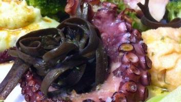 Enrocado de pulpo a la Rajoy