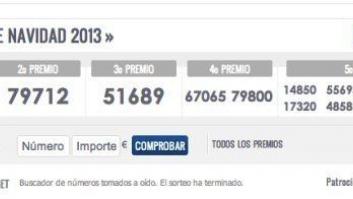 Lotería de Navidad 2013: El sorteo en directo (VÍDEOS, FOTOS, TUITS)