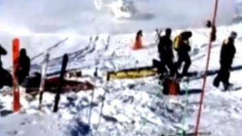 Primeras imágenes del traslado de Michael Schumacher al hospital (VÍDEO)