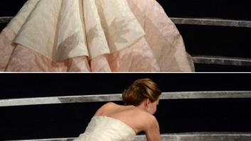 Jennifer Lawrence se cayó en los Oscar porque estaba pensando en tartas (FOTOS, VIDEO, GIFS)