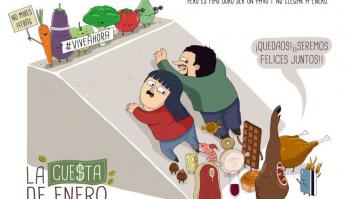 12 meses, 12 ilustraciones: calendario buenrollista para 2016