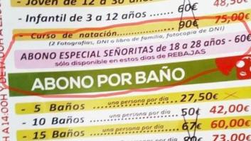 Expedientan a una piscina de Jaén por esta oferta "sexista"