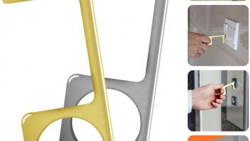 Este producto para abrir puertas y llamar al ascensor sin tocar nada está arrasando