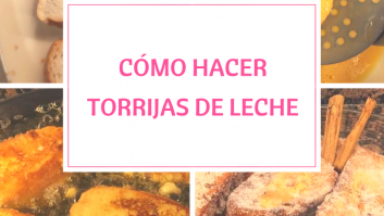 Receta paso a paso de torrijas de leche para Semana Santa