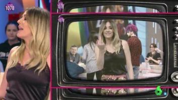 El gesto de Anna Simón a un cámara que han mostrado en 'Zapeando'