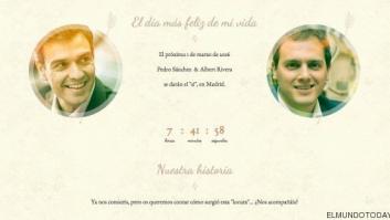 La investidura-boda de Sánchez y Rivera, según 'El Mundo Today'