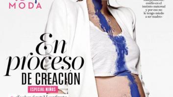 El posado de Amaia Salamanca embarazada (FOTOS)