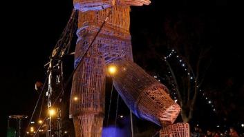 El gigante Mo conquista a todo el mundo en la cabalgata de los Reyes Magos de Madrid