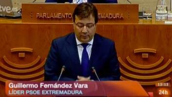 Salmorejo y cupcakes frente a Monago