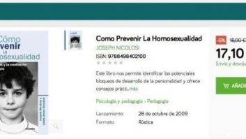 'Cómo prevenir la homosexualidad': indignación por la venta en tiendas de libros homófobos