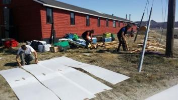 Aventura en Groenlandia, con trineo y manga corta