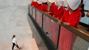 La foto que resume el rechazo que genera el candidato de Trump para el supremo