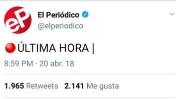 Las respuestas a este tuit de 'El Periódico' son lo mejor que verás hoy