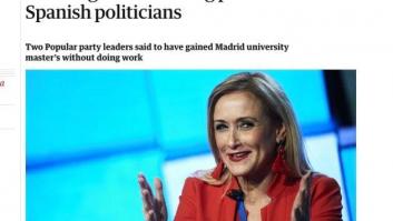 La polémica del máster de Cifuentes llega al periódico británico 'The Guardian'