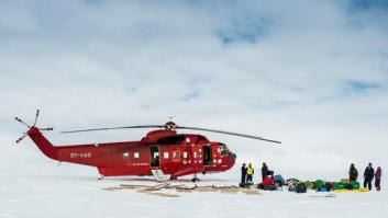 Últimas horas con el Trineo de Viento sobre un glaciar