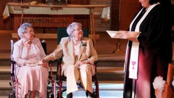Pareja lesbianas: dos nonagenarias se casan en Iowa tras 72 años juntas
