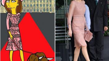 Letizia Ortiz, como un personaje de 'Los Simpson' (FOTOS)