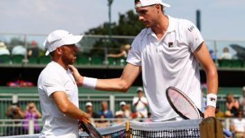 La foto que demuestra que en Wimbledon el tamaño no importa