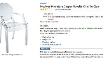 Lo que puede pasar por no leer las descripciones de los productos de Amazon