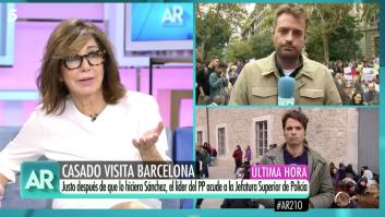 Ana Rosa Quintana responde a los insultos en pleno directo: "Que la vean en su casa"