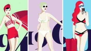 El bikini cumple 70 años: de ocultar el ombligo al estilo más deportivo (INFOGRAFÍA)