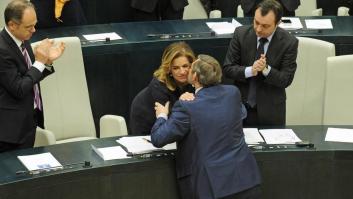 'Escrache' a Ana Botella por su último derribo en Madrid