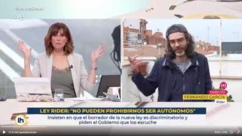 La expresión de Mónica López al oír lo que dice un invitado triunfa en Twitter meses después