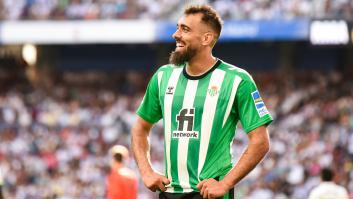 La aplaudida reacción de Borja Iglesias a las risas de Mbappé: una palabra que lo dice todo