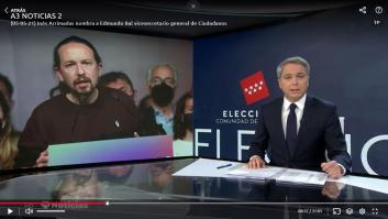 La despedida de Vicente Vallés a Pablo Iglesias: varias frases rotundas y un final potente