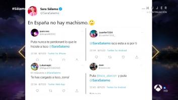 Sara Sálamo agradece las palabras de Luis Tosar y responde a mensajes como estos