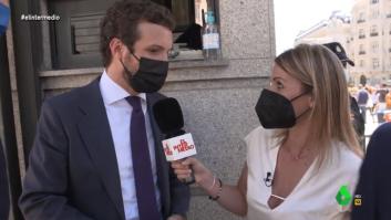 La pregunta con la que Andrea Ropero ha puesto en un apuro a Pablo Casado