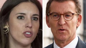 Irene Montero salta nada más conocer las últimas palabras de Feijóo
