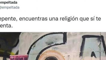 Supera los 600 'me gusta' en una hora con el grafiti que ha publicado en Twitter