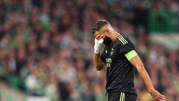 Benzema sufre una lesión doble en el muslo derecho