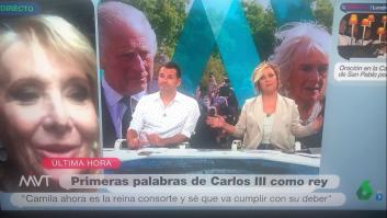 Preguntan a Esperanza Aguirre por Toni Cantó y lo que dice deja alucinando a Cristina Pardo