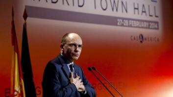 Enrico Letta: "Los dos grandes éxitos de Europa, moneda y fronteras, se han convertido en fracaso"
