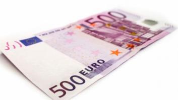 El número de billetes de 500 cae a niveles de mayo de 2005