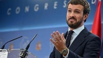 Casado acusa a Sánchez de practicar la "hipocresía diplomática" y el "cinismo" al hablar de pactos con el PP