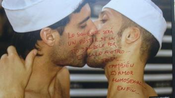 Pintadas homófobas en una exposición del orgullo gay en Sevilla