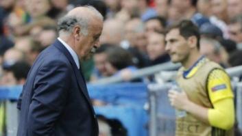 Del Bosque: "Casillas estuvo perfecto con sus compañeros, con el cuerpo técnico así, así"