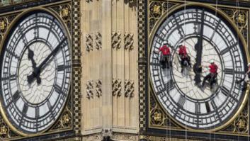 Así se limpia el Big Ben (FOTOS, VÍDEO)