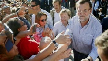 Merkel, recibida en Santiago con gritos de "vete para Alemania" y "menos recortes"