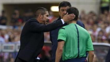 Ocho partidos de sanción para Simeone