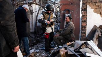 El testimonio de Vitaly a su vuelta del infierno de Jersón: "Aquí, al menos, no caen bombas, pero necesito volver"