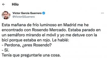 Triunfa en Twitter al contar cómo reaccionó Rosendo tras hacerle esta pregunta en un semáforo