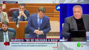 Lo deja caer, pero este comentario de Ferreras sobre Mañueco es demoledor