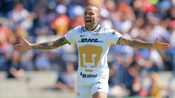 Pumas rescinde el contrato de Dani Alves "con causa justificada"