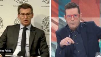 El periodista Xabier Lapitz escucha a Feijóo y su reacción es tremenda: mejor verlo